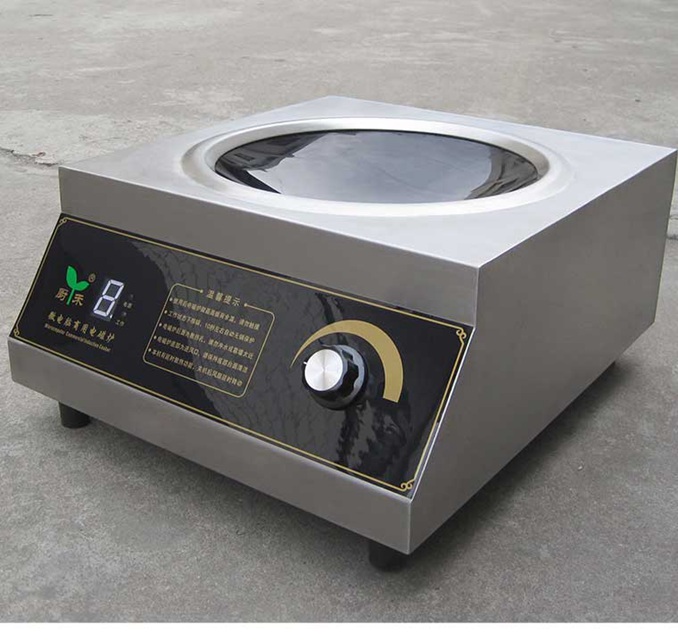 commercial wok countertop induction cooker