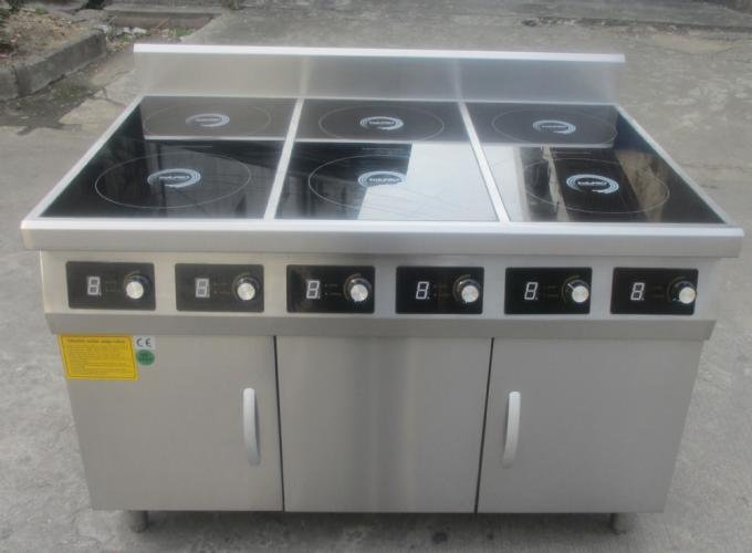 Kitchen and restaurant commercial electric induction range