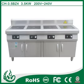 China induction clay pot furnace electric coil hot plate 300+300+300+300mm supplier