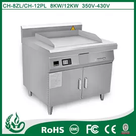 China griddle pan induction electric griddle wih 12kw supplier