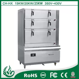 China Freestanding seafood cooking equipment steamer supplier