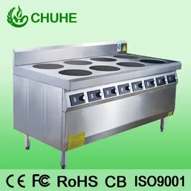 China 8 burner Commercial induction hobs supplier