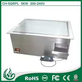 China Stainless steel commercial built in griddle for outdoor kitchen supplier
