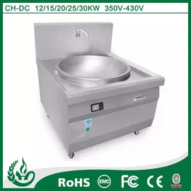 China Stainless steel new desin chinese wok induction burner with 30kw supplier
