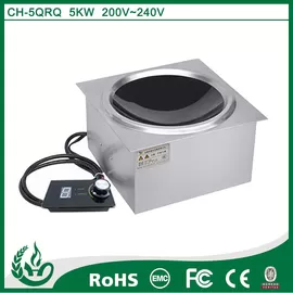 China Commercial electric built in hob with 5kw for kitchen equipment supplier