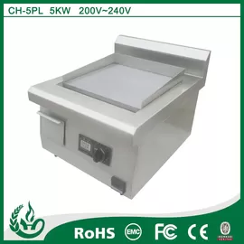 China Chuhe brand Benchtop Stainless steel griddles for induction stovetops supplier
