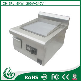 China Chuhe brand Benchtop Stainless steel griddles for induction stovetops supplier