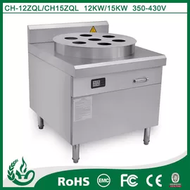 China Chuhe CH-8ZQL stainless steel electric induction cooker food steamer for commercial supplier