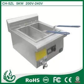 China commercial deep fryer induction deep fryer with 5kw supplier