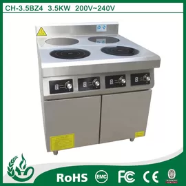 China 4 burner commercial electric induction plate supplier
