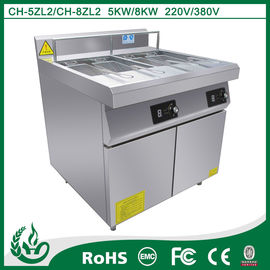 China China factory stainless steel fryer comes with twin fry baskets supplier