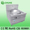 Stainless steel new desin chinese wok induction burner with 30kw supplier