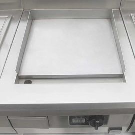 Chuhe brand Benchtop Stainless steel griddle for induction cooktop supplier