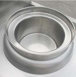 Chuhe hot sell stainless stell commercial induction wok with 2 burners supplier