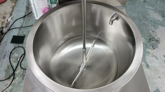 Manual Control System Multi-Arm Induction Stirring Cooking Pot Floor Mounted Engineered for Continuous Cooking Processes supplier