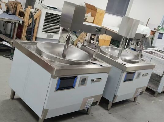 Food Processing Plants Electromagnetic Multi-Claw Planetary Stir-Fry Wok Power Consumption 5-50 KW Designed for Industrial Stir Frying supplier