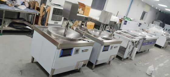 Food Processing Plants Electromagnetic Multi-Claw Planetary Stir-Fry Wok Power Consumption 5-50 KW Designed for Industrial Stir Frying supplier