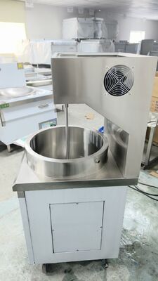 Food Processing Plants Industrial Electromagnetic Agitating Kettle Equipped with Industrial Stove Offering and Operation supplier
